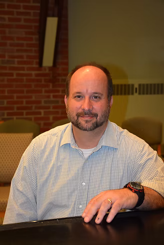 Man sitting at piano